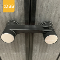 Abri de jardin en plastique DIBIBI Factory OEM&ODM de 1,8 m avec toit en chevrons, porte double verrouillable, écologique