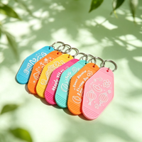 Porte-clés Rétro Élégant en Plastique Vigreat, Personnalisé avec Impression UV, Idéal pour Festivals, Cadeaux, Décoration de Sacs et de la Maison