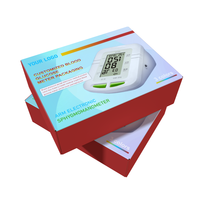 Tensiomètre électronique, produit médical, lecteur de glycémie, dispositif de santé, tensiomètre médical, boîte d'emballage