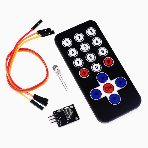In stock Infrared IR Wireless Remote Control Module Kits DIY Kit HX1838 For Raspberry Pi rc remote control