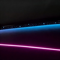 Kit d'éclairage d'ambiance pour Honda Accord 2023, 64 couleurs, contrôle par application, tweeter rotatif, compatible avec Honda Accord 11ème génération 2023-2025