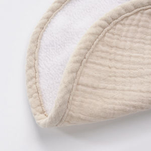 ผ้ากันเปื้อนเด็กอ่อนแบบมัสลิน 6 ชั้น ป้องกันแบคทีเรีย เป็นมิตรกับสิ่งแวดล้อม ยี่ห้อแพทเท็กซ์ ขายส่ง ขนาด 0-24 เดือน สำหรับป้อนอาหารเด็ก ผ้าฝ้าย 100% ซักได้ สีพื้น - Product Image 5