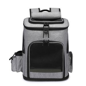 BSCI Factory Direct Manufacturer Expandeble Portable Pet Carrier <b>Backpack</b> Oxford Mesh Mochila <b>Cat</b> and Dog <b>Backpack</b> for Weekend - Product Image 2