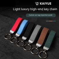 Porte-clés de luxe en cuir 2025 avec boucle fer à cheval et breloque pour sacs - Modèles X4 X5 X6