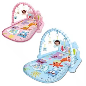 2024 multi-fonctionnel activité Fitness lit <span class=keywords><strong>jeu</strong></span> de sommeil bébé jouer tapis de gymnastique bébé coup de pied et tapis de <span class=keywords><strong>jeu</strong></span> avec Piano 0-1 ans - Product Image 1