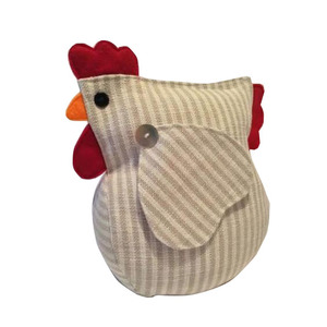 Pâques Mignon tissu Poulet forme <span class=keywords><strong>sac</strong></span> de sable arrêt de porte Poulet Butée De Porte décoration De vacances de Pâques - Product Image 3