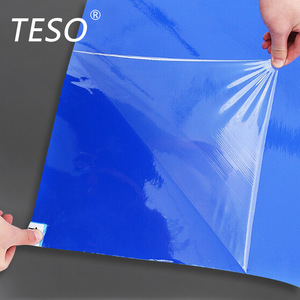 Alfombra antiestática Teso de 1.2 mm, azul, desechable, adhesiva, para seguridad eléctrica y uso en salas blancas. - Product Image 2