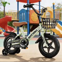 Bicicleta para Niños de 2 a 11 Años, Bicicleta de Pedales para Niños con Ruedas de Entrenamiento para Niños y Niñas