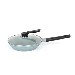 Cooklover Kitchen Juego de <span class=keywords><strong>4</strong></span> Sartenes Antiadherentes de Diseño Moderno, Duraderas, con Revestimiento Cerámico, Aleación de Aluminio, Mango de Baquelita, Multicapa - Product Image 4