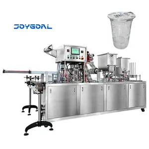 Auto Cup Filling Packing Machine For Ice Cube Crushed Ice Filling Machine Ice Ball Filling Sealing Machine