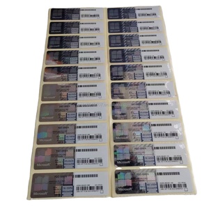 คีย์ OEM สำหรับ Windows <span class=keywords><strong>10</strong></span> <span class=keywords><strong>Pro</strong></span> พร้อมสติกเกอร์ COA สีเงิน เปิดใช้งานออนไลน์ได้ทั่วโลก รองรับหลายภาษา ระบบปฏิบัติการต้นฉบับจากสหรัฐอเมริกา ป้ายสติกเกอร์สำหรับคอมพิวเตอร์ - Product Image 1