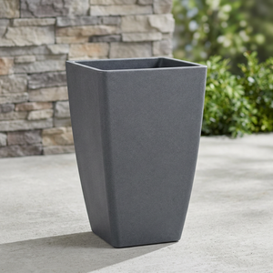 Pot de fleurs carré moderne de luxe en plastique créatif avec trou de drainage pour usage intérieur/extérieur, jardin, sol, chambre, maison - Product Image 3