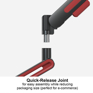 Charmount VESA <span class=keywords><strong>Monitor</strong></span>-cánh tay-kim loại có thể điều chỉnh giữ đứng màn hình duy nhất gắn cánh tay cho màn hình - Product Image 4