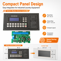 Controlador de Lavadora-Extractora SK331 con Pantalla Táctil, Panel Principal de Control para Lavadora Comercial