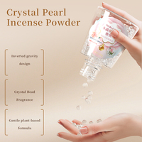 Diffuseur de parfum d'intérieur longue durée aux perles de cristal inversées, extrait botanique, désodorisant d'ambiance 180g, décoration