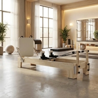 Tmax Reformer de Pilates en Bois de Haute Qualité avec Rail Intégral pour Fitness et Gymnastique, à Vendre