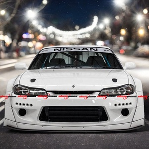 Kit de carrosserie Rocket Bunny en fibre de verre de haute qualité pour <span class=keywords><strong>Nissan</strong></span> Silvia <span class=keywords><strong>S15</strong></span> Series New Condition avec la plupart des pare-chocs avant et arrière - Product Image 3