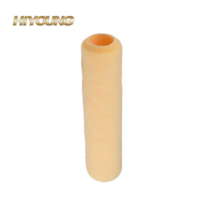 US Style 9 pulgadas 1/2 ''Nap Anti-goteo Pared y techo Rodillo de <span class=keywords><strong>pintura</strong></span> de poliéster naranja liso - Product Image 5