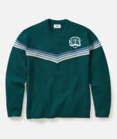 Pull doux à rayures à points mélangés qui met en valeur mes épaules sur ma silhouette mince. Pull pour homme