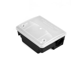 Trampas para ratas ecológicas <span class=keywords><strong>de</strong></span> plástico sólido robusto para interiores y exteriores con tapa que se puede abrir para <span class=keywords><strong>ratones</strong></span> - Product Image 5