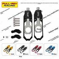 FULLREVRACING China Yamaha R6 Reposapiés Elevado Modificado de Aleación de Aluminio con Soporte de Varilla y Ajustador de Cadena de Manillar Desmontable
