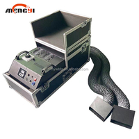 Grande puissance DMX télécommande 3000W Double sortie scène Machine à brouillard bas couché Machine à fumée à base d'eau