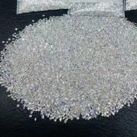 Güvenilir Fabrika'nın Beyaz Mozanit Elmas Gevşek Taşları 6.5mm 8mm Mükemmel Kesim VVS Uluslararası Ücretsiz Sertifikalı Isıl İşlem Görmüş