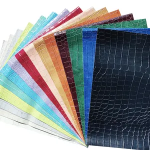 2024 new products Stain Resistant Faux Leather Sheets, Anti-scratch Artificial Rexine Leather Rolls For bags and shoes