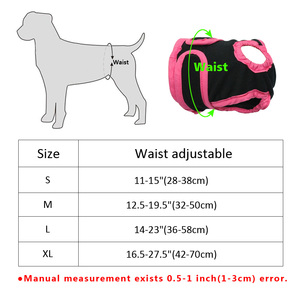 Pantalones cortos fisiológicos para perros y niñas, ropa interior para perros pequeños - Product Image 3