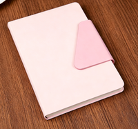 Elegante Libreta A5 de Dos Tonos con Cierre Magnético, Logotipo Personalizado en Relieve, Cubierta de PU Premium, Regalo Promocional Corporativo, Agenda