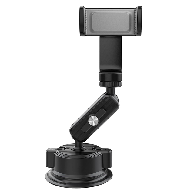 KAMPHO Rotatable Extended Suction Cup Smartphone DSLR Camera Action Camera Bracket Holder for Car Windshield Dashboard Mount