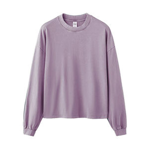 2025SS Boxylong Tee American Vintage, 270GSM Manga larga lavada - Product Image 1