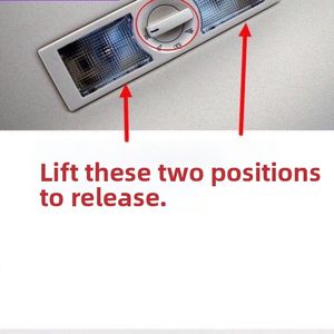 Bouton de lecture de toit gris pour VW Touran Amarok Golf Polo Transporter Skoda Rapid Seat Alhambra Altea <span class=keywords><strong>Leon</strong></span> Toledo - Product Image 5