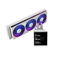 Nuevo Enfriador Líquido AIO para CPU ROG Strix SLC IV 360 ARGB LCD Edición Blanca 2026 con Pantalla LCD IPS de 5.08 Pulgadas y Tubo Corto de 250 mm para PC