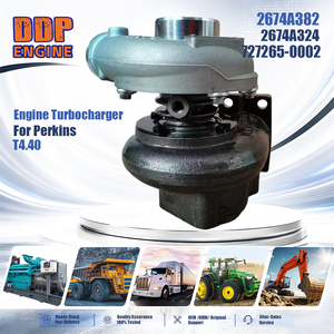 Turbocompresseur moteur 2674A382 2674A324 727265-0002 pour Perkins T4.40 - Product Image 2