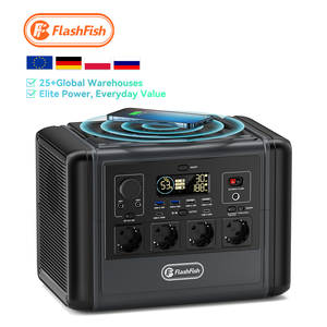Flashfish 1200 vatios al aire libre generador eléctrico <span class=keywords><strong>solar</strong></span> de la central eléctrica portátil <span class=keywords><strong>enchufe</strong></span> de la UE para acampar - Product Image 1