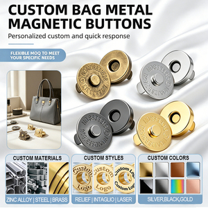 Broches Magnéticos <span class=keywords><strong>de</strong></span> 18mm <span class=keywords><strong>para</strong></span> Coser en Bolsos, Cierres <span class=keywords><strong>para</strong></span> Manualidades, Scrapbooking, Accesorios <span class=keywords><strong>de</strong></span> Costura - Product Image 2