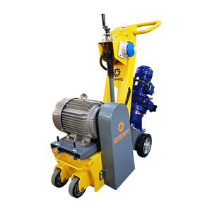 Machine scarificatrice électrique autopropulsée puissante, très demandée, pour le décapage, la texturisation et le nivellement des surfaces en béton et en asphalte - Product Image 2