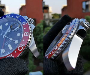 Cronos L6020 Montre de Plongée pour Homme Automatique Mécanique 20 ATM Lunette Saphir <span class=keywords><strong>5</strong></span> Maillons Bracelet en Acier Inoxydable Solide NH34 - Product Image 4