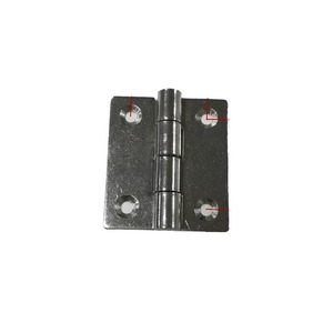 Charnière en acier inoxydable Guan Yan Wujin 50x50x2.5mm 304 #   Charnière de porte pour mobilier industriel - Product Image 3