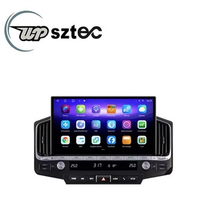 เครื่องเล่นมัลติมีเดียแอนดรอยด์14.0 13.3นิ้ว GPS นำทางรถยนต์สำหรับ Toyota Land Cruiser LC200 2016-2020ตัวเลือกสูง - Product Image 3