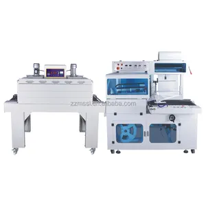 Hot Sale Full Automatic Film Sealing and Cutting Machine Desktop and High Level Infrared Heat Shrink Wrapping Machine