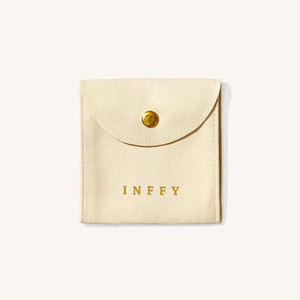 Bolsa de Embalaje de Joyería de Microfibra Reciclable Personalizada al por Mayor, Muestra Gratis, Bolsa Pequeña para Collares y Botones - Product Image 6