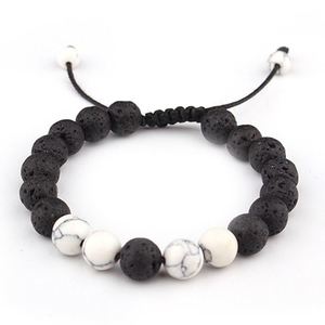 Pulsera de Piedra Natural con Cuentas de Vidrio Coloridas, Escudo de Energía Negativa, Diseño Profesional para Mayoristas, Prototipado Rápido - Product Image 2