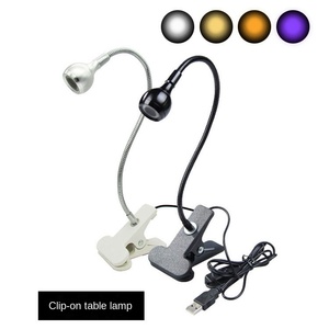 Lampu Pasar Malam LED, Lampu Meja Baca USB Kecil, Lem UV Minyak Hijau 3W Pemeliharaan Ponsel Pasar Malam LED - Product Image 4