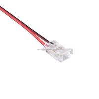 Connecteurs de fils à diodes électroluminescentes bipolaires, mâle et femelle, courant nominal 2A, 60V, IP40, contact en cuivre, boîtier en ABS