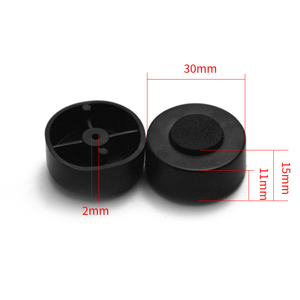 Pies Negros para audio video <span class=keywords><strong>altavoz</strong></span> <span class=keywords><strong>amplificador</strong></span> pies a prueba de golpes 30mm * 15mm - Product Image 5