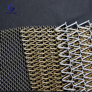 חוט נירוסטה אריג רגיל רדיאטור מסך ארון עם שירות חיתוך מורחבת רשת תיל מתכת דקורטיבית - Product Image 4