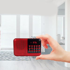 Altavoz portátil S61 para personas mayores, radio FM, reproductor MP3 con tarjeta TF, reproductor de audio de bolsillo recargable, venta al por mayor - Product Image 4