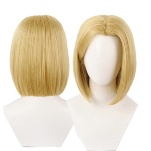 Perruque courte blonde pour femme, Halloween Game Rival Fantasy Susan Storm White Queen <span class=keywords><strong>Emma</strong></span> Grace <span class=keywords><strong>Frost</strong></span> Cosplay DCMO-020 - Product Image 1